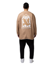 Quilted Kōto - Taupe
